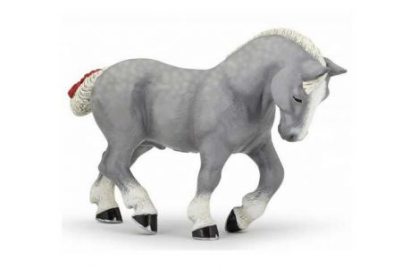 PAPO Kůň Percheron šedý