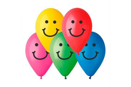 OB balónky G90 - 10 balónků smile 10ks