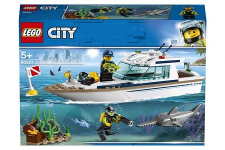 LEGO City 60221 Potápěčská jachta