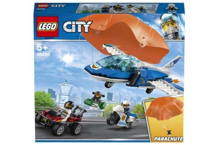 Lego City 60208 Zatčení zloděje s padákem