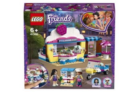 Lego Friends 41366 Olivia a kavárna s dortíky
