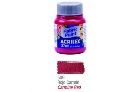 Barva na textil základní carmine red 37ml 509