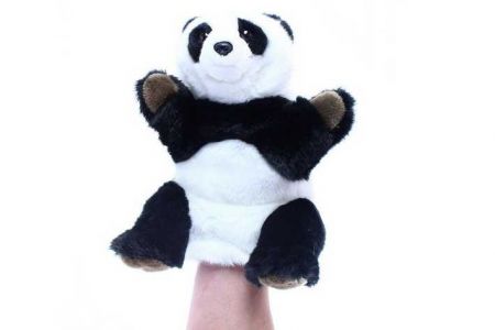 Plyšová panda maňásek 28cm