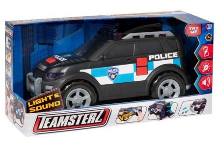 Halsall Teamsterz policejní jeep se zvukem a světlem