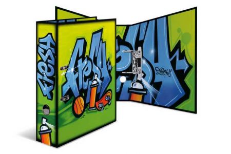 Pákový pořadač A4 7cm karton motiv Graffiti Fresh