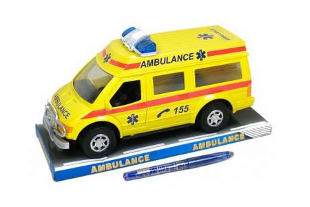 Auto ambulance 27cm na setrvačník