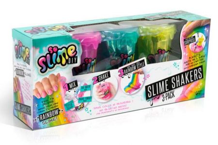 Slime 3 pack pro holky výroba slizu růžový, žlutý, zelený (EP Line EPline)