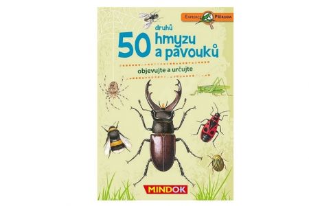 MINDOK 50 druhů hmyzu a pavouků