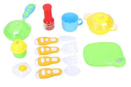 Kuchyňský set různé barvy nádobíčka