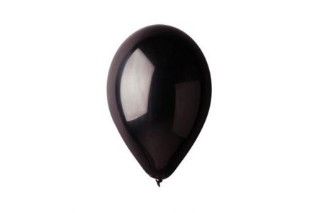Nafukovací balónek černý 26cm 10&quot;