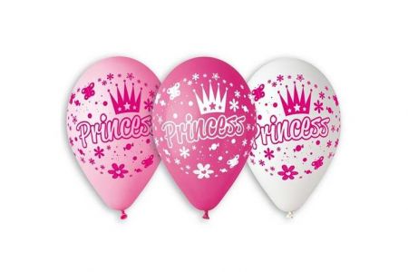 Balónky nafukovací Princezny 30cm 5ks