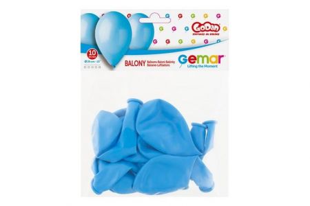 Balonky obyčejné modré 10ks