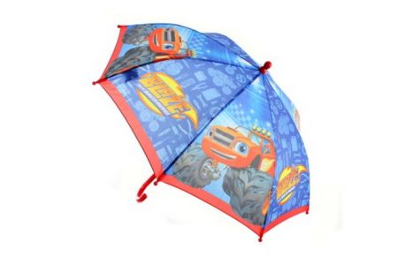 Deštník Plamínek a čtyřkoláci manuální