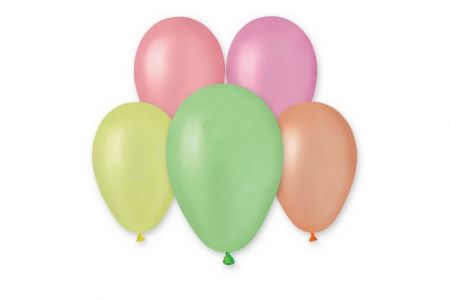 OB balonky AF70 10 balónků - neon mix