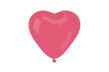 Balónek srdce 95cm 37&quot; červená CR305