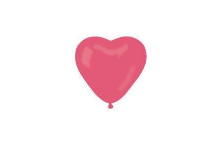 Balónek srdce 55cm 22&quot; červená CR205
