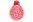Nafukovací Stuffer Balónek vzor 18925-600 SRDCE