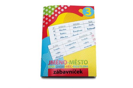 Zábavníček - Jméno-město / BU580-3 / Baloušek tisk