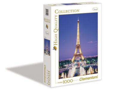 Puzzle 1000 dílků Paříž (Clementoni)