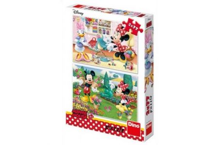 DINO Puzzle Minnie 2x77 dílků 26x18cm