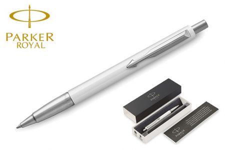 PARKER ROYAL Vector Standard White kuličková tužka KT (kuličkové pero)