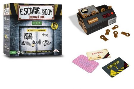 Escape room - úniková hra - 4 scénáře