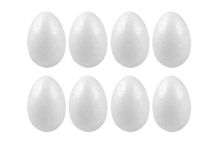 Polystyren Vajíčko 60mm, 10 ks v bal.