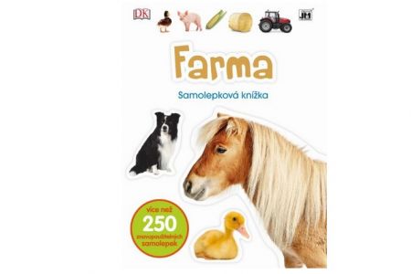 Samolepící knížka Farma