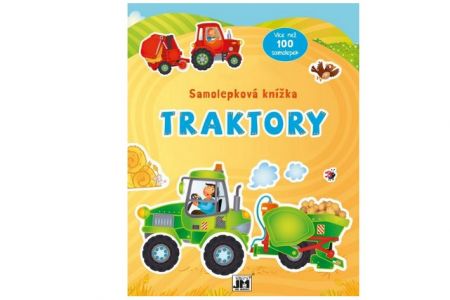 Samolepková knížka - Traktory