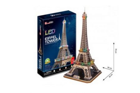 Puzzle Eiffelova věž 3D 82 dílků