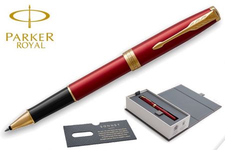 PARKER ROYAL SONET Red GT roller RB (keramické pero)