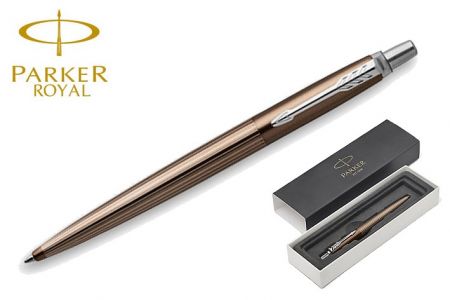 PARKER ROYAL Jotter Premium Carlisle Brown Pinstripe CT kuličková tužka KT (kuličkové pero