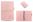 Diář Filofax Domino Soft osobní pastel.růžová 190x133x35mm 2021