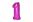 Balonek č. 1 růžový 35cm  narozeniny foliový 