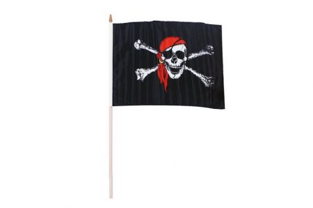 Vlajka pirátská 47x30cm