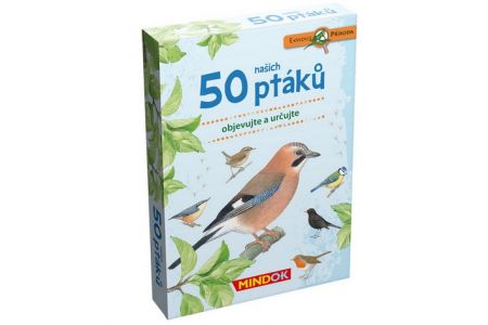 MINDOK Expedice příroda: 50 našich ptáků 