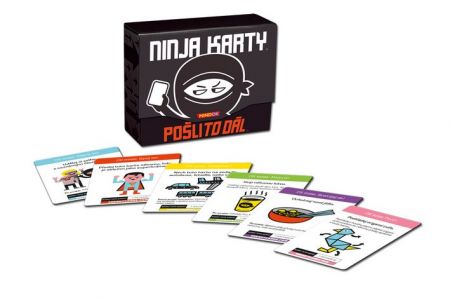 MINDOK Ninja karty: Pošli to dál