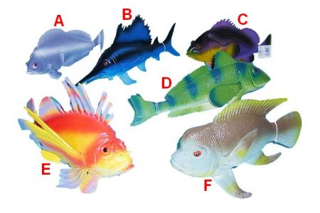 Ryba tropická 24-36cm 6 druhů