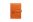 Zápisník oranžový 105 x 145 x 15 mm 96 listů