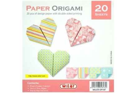Sada papírů na origami V. 15x15cm OPTYS 