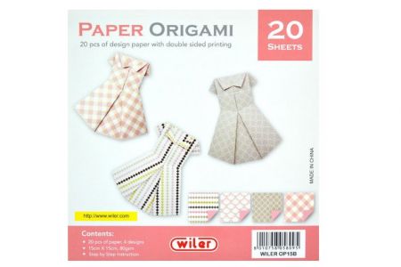 Sada papírů na origami II. 15x15cm OPTYS 