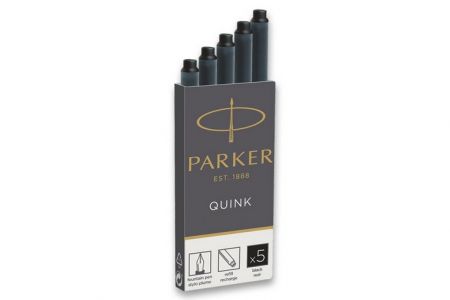 Inkoustové bombičky Parker ROYAL černé 5ks (do plnicích per PARKER)