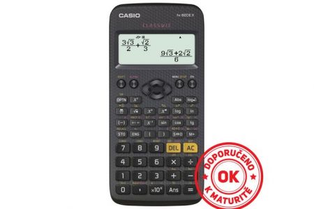 CASIO Kalkulačka školní / vědecká FX 82 CE X