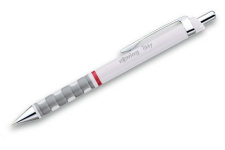 Kuličková tužka Rotring Tikky BÍLÁ (kuličové pero bílé - propiska)