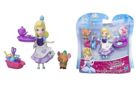 Panenka Disney Princess Mini princezna s kamarádem Cinderella Popelka