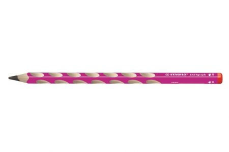 STABILO EASY tužka HB pro praváky růžová