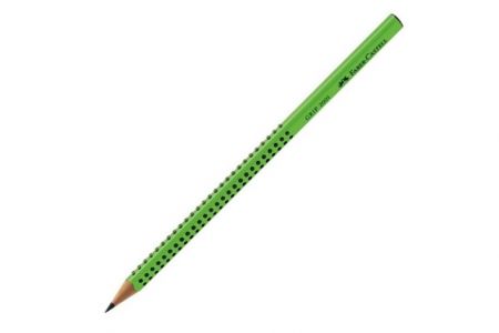 FABER CASTELL Trojhranná grafitová tužka 2=B zelená