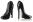 Sešívačka ve tvaru střevíčku High heels 26/6 na 12 listů REXEL černá