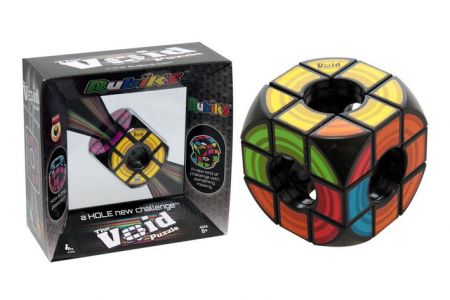 Rubikova kostka hlavolam Void plast 6x6x6cm