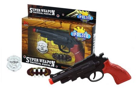 Sada šerif s pistolí